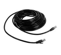 Homoyoyo Cat6a Ethernet Cable 10M High-Speed Network Cord 8-Core RJ45 Connector for Home Computer Router and Monitoring Systems, Black Patch Cord Compatible CAT6 Network Devices