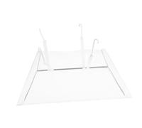 Homoyoyo Ceiling Vent Deflector Air Conditioner Wind Deflector for Bedroom Sturdy Pvc Material No Drilling Required Easy to Install