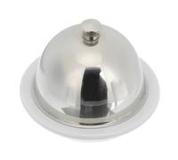 Homoyoyo Ceramic Relish Plate Butter Dish Sauce Dish for Serving Butter and Seasoning Kitchen Tableware Food-Safe High Temperature Fired Silver Top