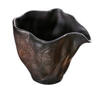 Homoyoyo Ceramic Tea Dispenser Leaf-Patterned Public Tea Cup Large Hand-Painted Japanese Style for Office