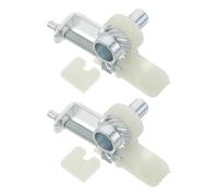 Homoyoyo Chainsaw Chain Tensioner Adjuster Screws Silver 2pcs Metal Tool Simplifying Chain Adjusting Routines and Streamlining Maintenance Tasks for Multiple Gas Chainsaw Models