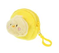 Homoyoyo Chicken Plush Coin Purse Mini Cartoon Wallet Cute Change Pouch Portable Earphone Holder Animal Coin Bag for Kids Students