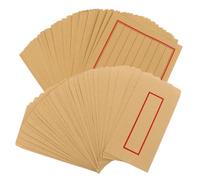 Homoyoyo Chinese Style Stationery Paper with Envelopes Lined Note Papers and Kraft Envelopes Vintage Vertical Line Letterhead for Greeting Cards Calligraphy Messages