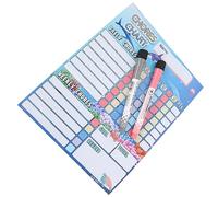 Homoyoyo Chore Chart for Cartoon Design Gender Neutral Behavior Reward Chart for Childrens Routine and Task Management Magnetic Accessory for Home Organization and Positive Reinforcement