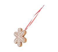 Homoyoyo Christmas Hanging Ornament Gingerbread Man Pendant for Xmas Tree Decorations Lightweight Festive Home with Craftsmanship Lovely