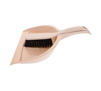 Homoyoyo Compact Mini Broom and Dustpan Set for Indoor Cleaning with Smooth Edges Lightweight Plastic Material for Desktop, Home, Office, or School Use with Easy Handling for Children