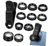Homoyoyo Complete Mobile Phone Lens Wide Angle Macro Fisheye Cpl Filter Lens Kit for Photography