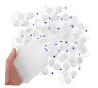 Homoyoyo Compressed Towel Tablets 100pcs Mini Disposable Coin Tissue for Travel Outdoor and Home Use Compact Quick Dry Super Absorbent Cotton Towels