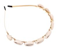 Homoyoyo Conch Headband Women Hair Accessories Shell Headbands for Beach Party Wedding Guest Cute Hair Bands for Girls Teens Summer Vacation