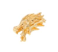 Homoyoyo Copper Dragon Head Dowsing Rods for Water Divining and Ghost Hunting, Unique Design with Golden Copper Material, for Feng Shui and Divination Practices