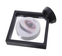 Homoyoyo Cosmetic Display Mold Eyebrow Shape Card for Cosmetics Display Stand Holder Floating Jewelry Box Makeup