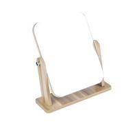 Homoyoyo Cosmetic Mirror for Dressing Table Rectangular Desktop Mirror Rotatable Function Makeup for Women and Girls