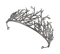 Homoyoyo Creative Branch Crown Headdress for Weddings Festivals Cosplay Chic Bridal Tiara Easy to Wear for Engagements Parties Friends Family