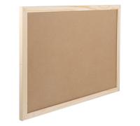 Homoyoyo Creative Cork Notice Board with Long Service and Sturdy Material, Simple Design Decorative Office Bulletin Memo Board for Home and Workplace
