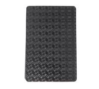 Homoyoyo Creative Excellent Hand Feeling and Good Toughness Paper Material Black Playing Cards with Lattice Pattern for Office Time Playing or Presenting a Gift