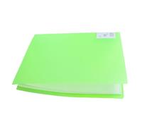 Homoyoyo Crystal Art Storage Album Pages Plastic Cover for DIY Projects Displaying Books Folder Binders Portable Crystal Art Organizer