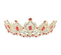 Homoyoyo Crystal Bridal Crown Headband Wedding Tiara for Bride Elegant Alloy Headdress with Dazzling Rhinestones Easy to Wear Bridal Hair Accessory for Weddings Proms Birthdays and Special
