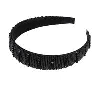 Homoyoyo Crystal Headband for Women Hand-made Wide Headband Rhinestones for Wedding Guest Hair Accessories Band Style