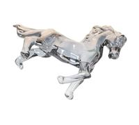 Homoyoyo Crystal Horse Figurine Standing Sculpture Realistic Animal Art Ornament for Home Decor Light Enhancing Tabletop Centerpiece Elegant Horse Lovers and Living Decoration