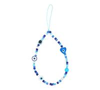 Homoyoyo Crystal Mobile Phone Lanyard Rainbow Gradient Wrist Strap Fixing Rope for Phone Models Accessory for Girls and Women