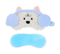 Homoyoyo Cute Cartoon Animal Sleep Mask for Women Lightweight Summer Eye Mask with Light Blocking Fun Decorative Design Enhances Sleep Quality and Charm for Travel and Home Use