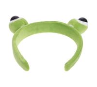 Homoyoyo Cute Frog Eye Headband for Adults Plush and Plastic Material Secures Hairstyle with Versatile Use for Travel and Makeup a Stylish Cartoon Design