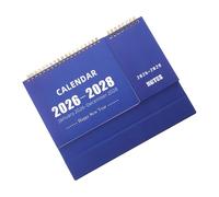 Homoyoyo Desk Calendar with Spiral Binding Thick Paper Monthly Planner for Home Office School Modern Year English Language Learning Organizer Portable and Stylish