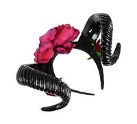 Homoyoyo Devil Horn Headband for Halloween Plastic Hair Band Decorative Props for Girls and Adults Halloween Costumes