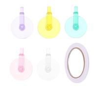 Homoyoyo Diamond Art Roller Wheel Set with 10 Plastic Rollers and 2 Double-Sided Adhesive Tapes, Rhinestone Pointing Tool for Mosaic Crafting and Handmade Painting Supplies, Suitable