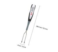 Homoyoyo Digital Bbq Meat Fork with Temperature Display, Black Electronic Cooking Thermometer for Steak, Lamb, and Pork, Outdoor Grill and Baking Kitchen Thermometer