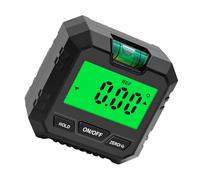 Homoyoyo Digital Electronic Level Box with Magnetic Base Digital Angle Gauge Protractor Inclinometer for Carpentry and Building Measurement Range Data Lock Reading Precision