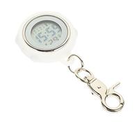 Homoyoyo Digital Pocket Watch with Key Chain Designed for Nurse Fob, Featuring a Lightweight Silicone and Plastic Build with Easy to Check Time Function, for Work the Hospital or Daily