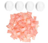 Homoyoyo Disposable for Hygienic Use 100pcs Compressed Face Towels Made of Soft Cotton, Individually Wrapped Versatile Travel Facial Cleansing Wipes for Tidying up Phones and On-the-go