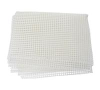 Homoyoyo Diy Mesh Rug Hooking Sheet White Canvas for Crafts Versatile Material for Tapestry Making for Creative Rug Projects and Custom Designs