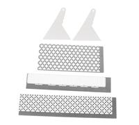 Homoyoyo DIY Stainless Steel Diamond Picture Ruler Mesh Drawing Tool for Rhinestone Painting and Embroidery Rust-resistant Smooth Surface Suitable for Beginners and Skilled Artists