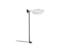 Homoyoyo Djembe Rattle Attachment with Metal Resonator and Clip - Percussion Shaker Accessory for African Drum Sound Effect, Suitable for Traditional Rhythm Playing and Hand Percussion