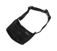 Homoyoyo Dog Mouth Protector Breathable Dog Muzzle Practical Puppy Muzzle with Adjustable Strap Breathable Mesh Fabric and Nylon for Street Use Protects from Biting