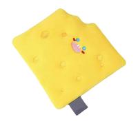 Homoyoyo Dog Sniffing Cushion Bite-Resistant Sniffing Mat Plush Cheese Material Interactive Foraging Slow Feeding Training Mat for Indoor Pet Dogs
