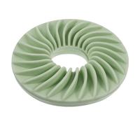 Homoyoyo Dog Teething Flying Disc Toy Slow Feed Dish Puzzle Bowl for Pet Puppy Training and Mealtime Engagement