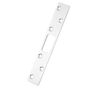 Homoyoyo Door Strike Plate Reinforcement for Exterior and Interior Doors Security Hardware with Screws Enhanced Lock Protection and Stable Fit for Front Deadbolt and Frame