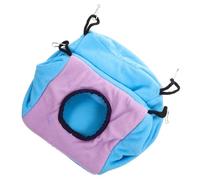 Homoyoyo Double-Layer Hanging Cube Hammock Cage for Small Pets, Cotton Nest Bed for Dwarf Hamsters, Sugar Gliders, Guinea Pigs, and Parrots, Warm and Hidden Sleeping Space