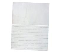 Homoyoyo Double Sided Backdrop Paper with Brick and Marble Texture Durable Photography Background for Food Cosmetics Jewelry Flat Lay Social Media Photoshoot Surface