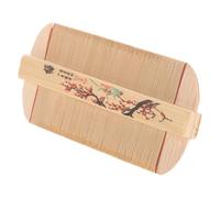 Homoyoyo Double Sided Bamboo Comb for Dogs and Cats Ultra Fine Tooth Dandruff Removal Comb Vintage Grooming Tool for Thick Fur and Scalps for Pets and Children