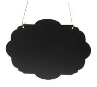 Homoyoyo Double Sided Wall Hanging Chalkboard Sign Erasable Memo Board with Smooth Surface Lightweight Door Message Blackboard for Home Decoration and Writing