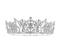 Homoyoyo Durable Alloy Tiara for Beach Wedding Photoshoots Secure Fit Hairpiece for All Head Elegant Accessory for Brides and Princesses