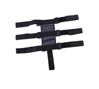 Homoyoyo Durable Extinguisher Strap with Cup and Flashlight Holder Vehicle Mounted Fixed Band for Man and Woman Easy to Install Refit Parts for Black Style