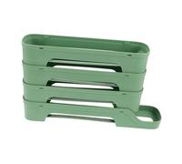 Homoyoyo Egg Storage Box Plastic Automatic Rolling Dispenser Refrigerator Door Organizer Egg Holder Tray for Fridge Kitchen Home Use