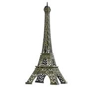 Homoyoyo Eiffel Tower Model Statue Decor 7.9x3.1x3.1inch Iron Versatile Size Photography Prop Elegant French Romantic Ambiance Table Decoration