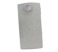 Homoyoyo Elastic Fitted Beauty Massage Bed Sheet Cover Oil Non Slip Spa Bed Protector for Cosmetic Salon Stretchy Grey with Face Hole for Professional Massage Tables