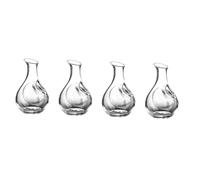 Homoyoyo Elegant 385ml Japanese Style Glass Wine Decanter with Ice Pocket - Perfect for Home - Restaurant or Bar Use Enhance Your with This Unique Cut Design